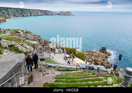 Minack Theatre a fine ottobre Foto Stock