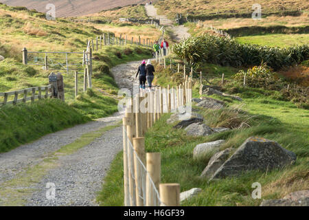 Bray Trail Head, Valentia Island, Skellig Ring, nella contea di Kerry Irlanda Foto Stock