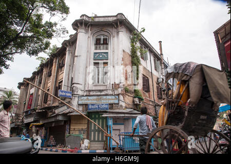 Indian Coffee House edificio a College Street Kolkata West Bengal india Foto Stock