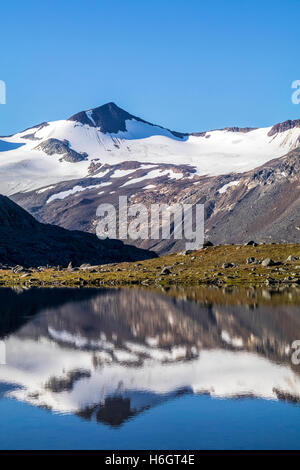Storsteinsfjell montagna nel nord della Norvegia Foto Stock