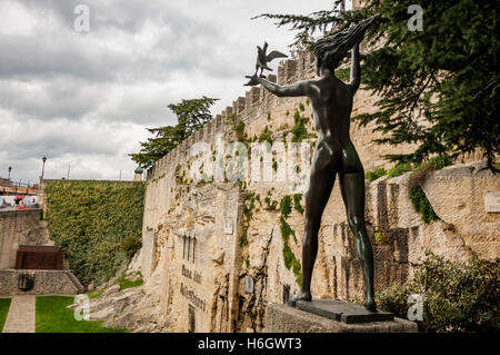 Cava dei Balestrieri a San Marino Foto Stock