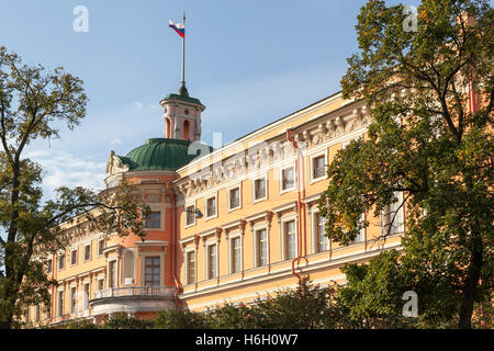 Il castello di Mikhailovsky, San Michele il Castello di San Pietroburgo, Russia Foto Stock