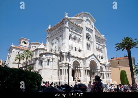 La Cattedrale di San Nicola, Monte Carlo, Monaco, Cote d'Azur, Europa Foto Stock