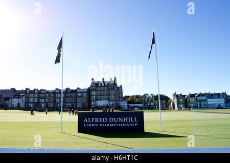 Alfred Dunhill Links Championship sul vecchio corso St Andrews campo da golf St Andrews in Scozia Foto Stock