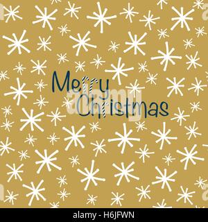 Auguri di Buon Natale. Seamless pattern di natale in stile appartamento. Vettore. Illustrazione Vettoriale