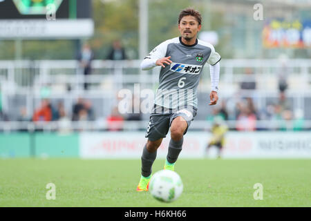 Tokyo, Giappone. 30 ott 2016. Sunao Hozaki (Sagamihara) calcio /Soccer : 2016 J3 League match tra F.C.Tokyo U-23 4-1 SC Sagamihara a Ajinomoto Nishigaoka Campo a Tokyo in Giappone . © Giovanni Osada AFLO/sport/Alamy Live News Foto Stock