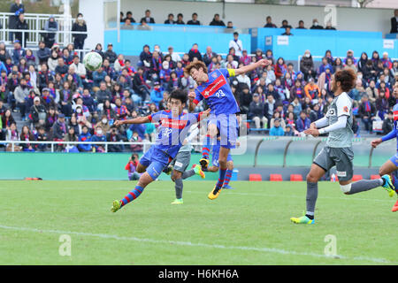 Tokyo, Giappone. 30 ott 2016. Giovanni Hayashi (FC Tokyo U-23) calcio /Soccer : 2016 J3 League match tra F.C.Tokyo U-23 4-1 SC Sagamihara a Ajinomoto Nishigaoka Campo a Tokyo in Giappone . © Giovanni Osada AFLO/sport/Alamy Live News Foto Stock