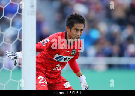 Tokyo, Giappone. 30 ott 2016. Yoshikatsu Kawaguchi (Sagamihara) calcio /Soccer : 2016 J3 League match tra F.C.Tokyo U-23 4-1 SC Sagamihara a Ajinomoto Nishigaoka Campo a Tokyo in Giappone . © Giovanni Osada AFLO/sport/Alamy Live News Foto Stock