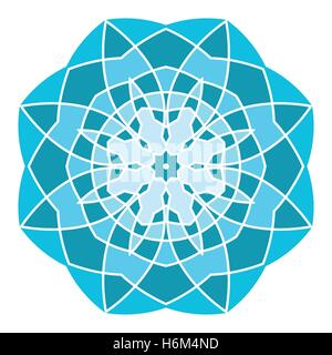 Eleganti ornamenti Mandala di pizzo. Antico fregio decorativo pattern. Disegnate a mano l'Islam, l'Arabo, indiano, motivi ottomano, pizzo pend Illustrazione Vettoriale