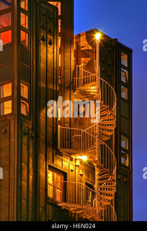 tromba delle scale Foto Stock