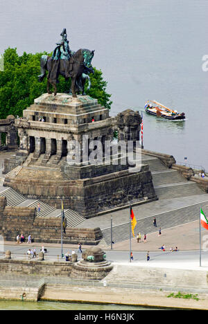 statue di emblemi Foto Stock