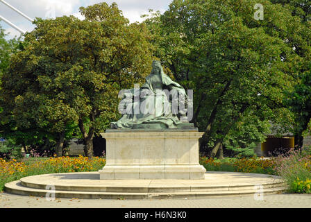 statue di emblemi Foto Stock