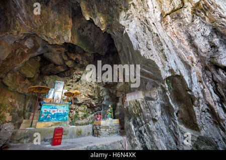 Linh Nham Grotta. Thuy figlio di montagna, le montagne di marmo, Da Nang, Vietnam. Foto Stock