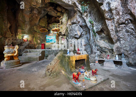 Linh Nham Grotta. Thuy figlio di montagna, le montagne di marmo, Da Nang, Vietnam. Foto Stock