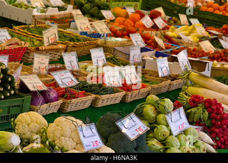 sul mercato Foto Stock