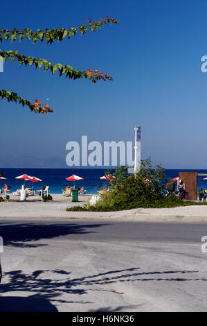 Ialyssos Beach, RODI, DODECANNESO isole, Grecia. Foto Stock