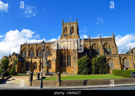 Sherborne Abbey in Dorset, Regno Unito. Foto Stock