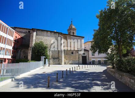 La Chiesa di San Vicente Martir (Iglesia de San Vicente Martir) è una chiesa situata in Vitoria-Gasteiz, Spagna. Foto Stock