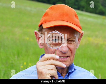 persone anziane Foto Stock