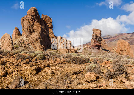 Montare il Parco Nazionale Teide Tenerife Isole Canarie Foto Stock