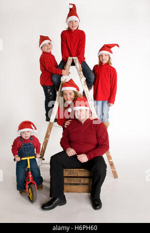 famiglia Foto Stock