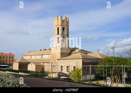 La Chiesa di Saint-Dominique, in Bonifacio, Corsica, Francia Foto Stock