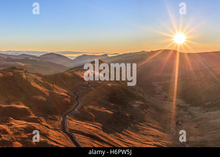 Transalpina road 2145m, Romania Foto Stock