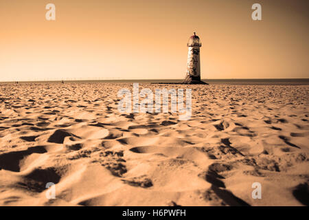 Talacre Lighthouse Foto Stock