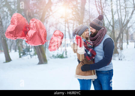 Il simbolo dell'amore eterno Foto Stock