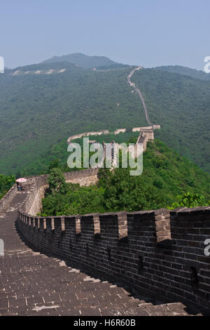 La Grande Muraglia della Cina Foto Stock