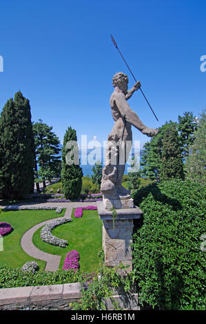 Storia e cultura sul lago maggiore - ISOLA BELLA Foto Stock