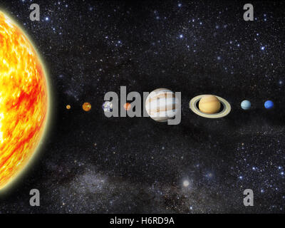 Lo spazio esterno astronomia Foto Stock