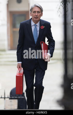 Riunione di gabinetto, Downing Steet Foto Stock