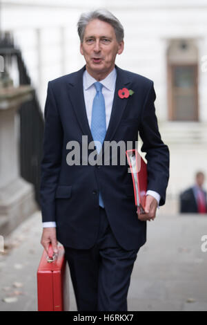 Riunione di gabinetto, Downing Steet Foto Stock