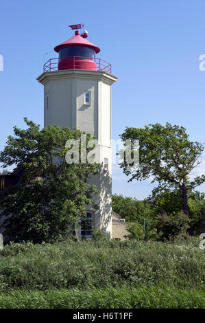 Faro westermarkelsdorf Foto Stock