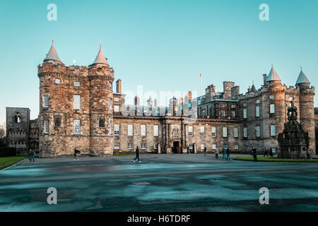 Foto di un castello di Edimburgo, Scozia Foto Stock