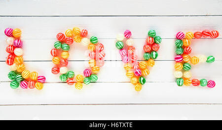 Cibo aliment disposizione beauteously bella bella dolci modello progetto di design concept bozza del piano di contrasto di nuovo zucchero vintage Foto Stock