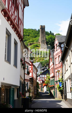 Monreal - il più bel villaggio in Rheinland Pfalz Foto Stock