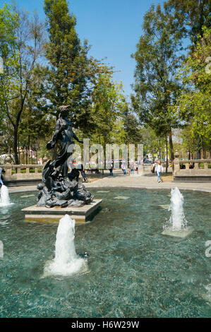 Il Parco Alameda, Città del Messico, Messico Foto Stock