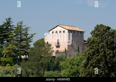 Chiesa di San Bonaventura al Palatino, il Colle Palatino, Roma, Italia, Europa Foto Stock