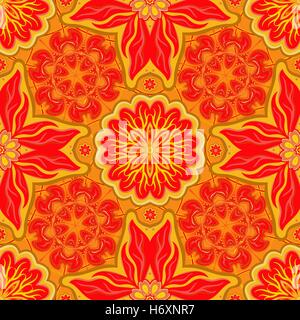 Seamless Sfondo piastrelle, arabo, modelli indiano Illustrazione Vettoriale