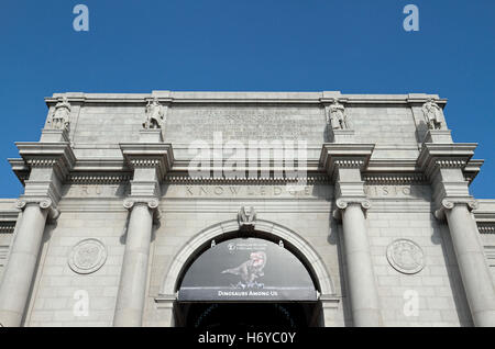 Il Museo Americano di Storia Naturale a Manhattan, New York, Stati Uniti. Foto Stock