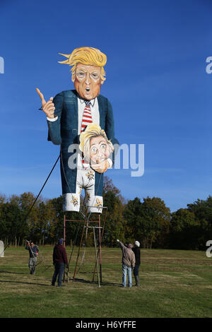 Una vista del Edenbridge falò società ragazzo di celebrità che è stata svelata come CI Presidenziale speranzoso Donald Trump in Edenbridge, Kent. Foto Stock