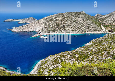 Porto Vromi a Zante Island, Grecia Foto Stock