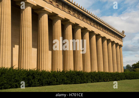 Parthenon edificio in Nashville Tennessee TN Foto Stock