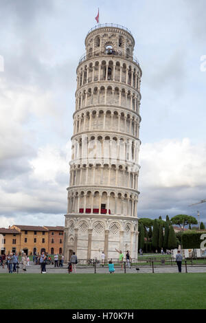 Famosa Torre Pendente di Pisa Pisa , città della Toscana, Italia Centrale, Europa Foto Stock