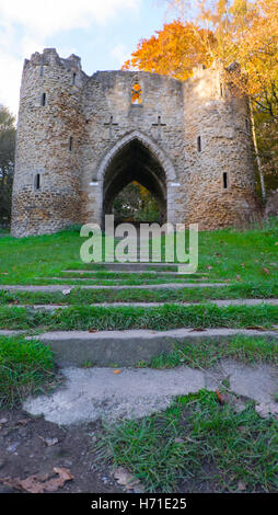 Il Castello di Roundhay Park, Leeds, Regno Unito Foto Stock