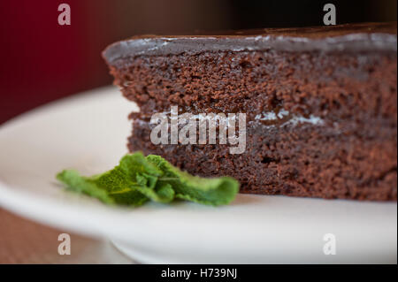 Il cibo del ristorante aliment dolce vasto deserto bruno marrone brunette nero jetblack swarthy deep black estate summerly piccola Foto Stock