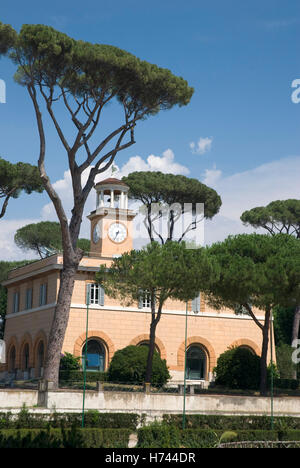 Piazza di Siena nel parco di Villa Borghese, Roma, Italia, Europa Foto Stock