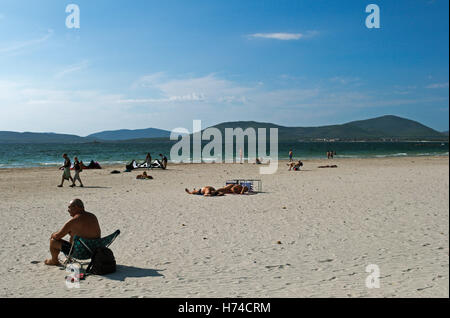 Lido San Giovanni Alghero Sardegna Italia Foto Immagine